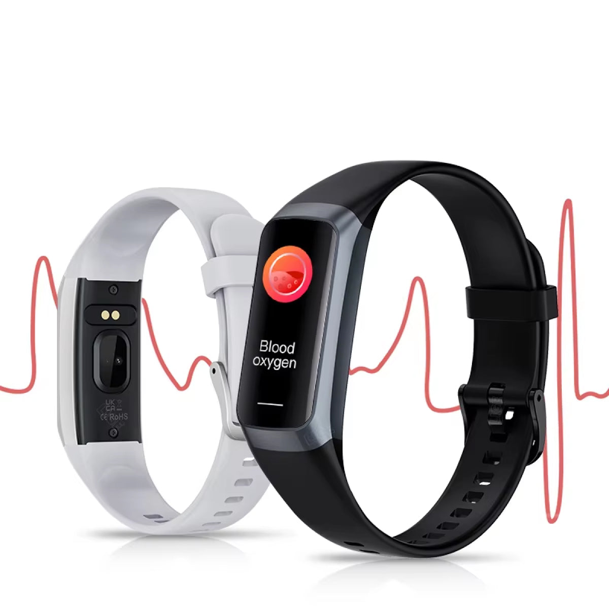 Damen Smartwatch Pro 8 - Kompakter Fitness Tracker mit Schrittzähler &amp; Herzfrequenzmesser