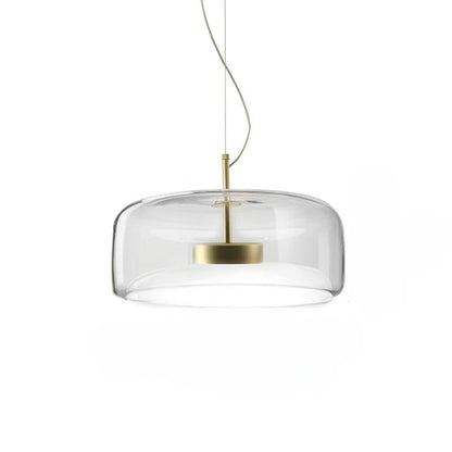 Moderne Transparente Led-Pendelleuchte