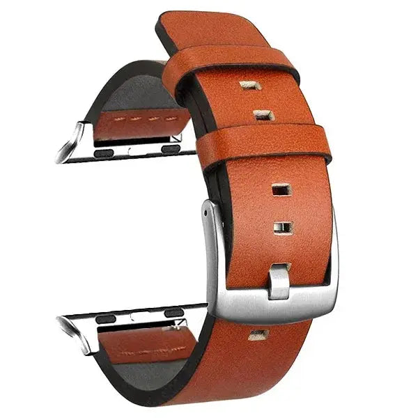 HeritageLeather Elegance Herrenarmband für Apple Watch