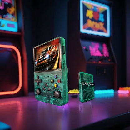 Retro Revolution: Tragbare Spielekonsole mit HD-Bildschirm &amp; USB-Ladung