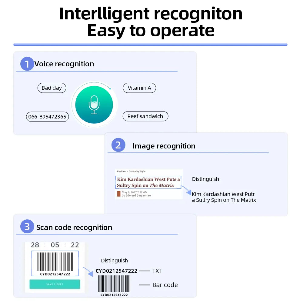 LabelSwift | Tragbarer Bluetooth-Thermoetikettendrucker