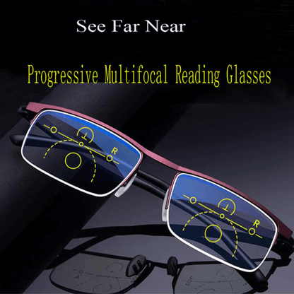 Intelligente Progressive Sonnenbrille