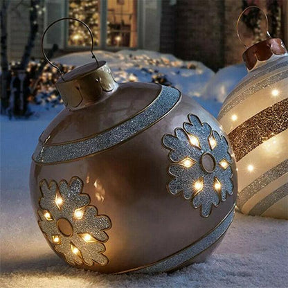 Outdoor Weihnachtsball