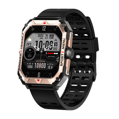 Zelara Militär-Smartwatch mit taktischem Outdoor-Sport-Fitness-Tracker