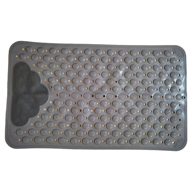 Rutschfeste Dusch-Badematte mit Abflusslöchern