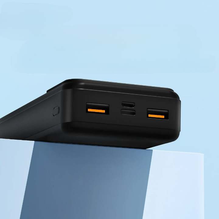 Tragbare Powerbank mit Schnellladefunktion und LED-Anzeige