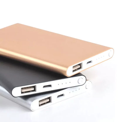 Tragbare Schlanke Powerbanks mit Schnellladefunktion