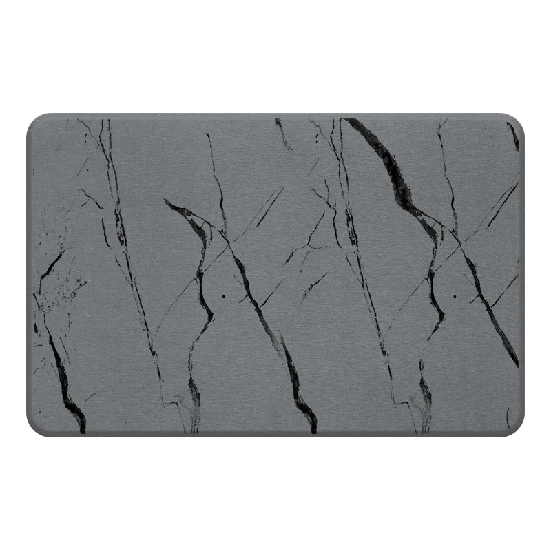 Schnelltrocknende Badematte aus Stein
