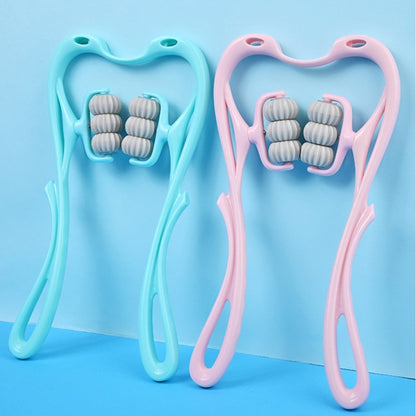 Nackenmassagegerät mit 6 Rollen – Triggerpunkt &amp; Tiefenmassage