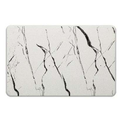Schnelltrocknende Badematte aus Stein