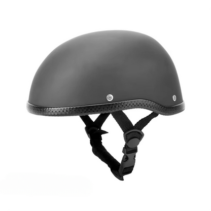 Cruiser-Bikerhelm mit verstellbarem Kinnriemen