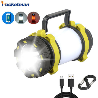 Wiederaufladbare Campinglaterne - Wiederaufladbare Außenlichter
