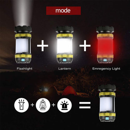 Wiederaufladbare Campinglaterne - Wiederaufladbare Außenlichter