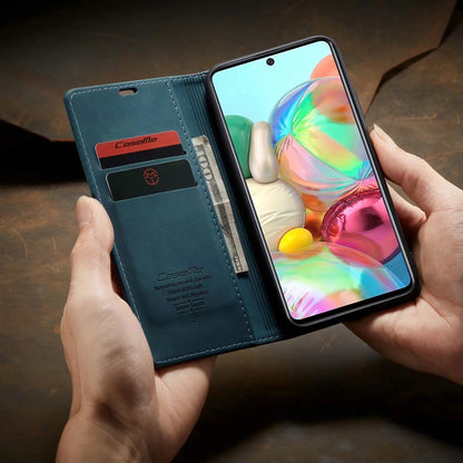 Leder Klapptasche für Samsung