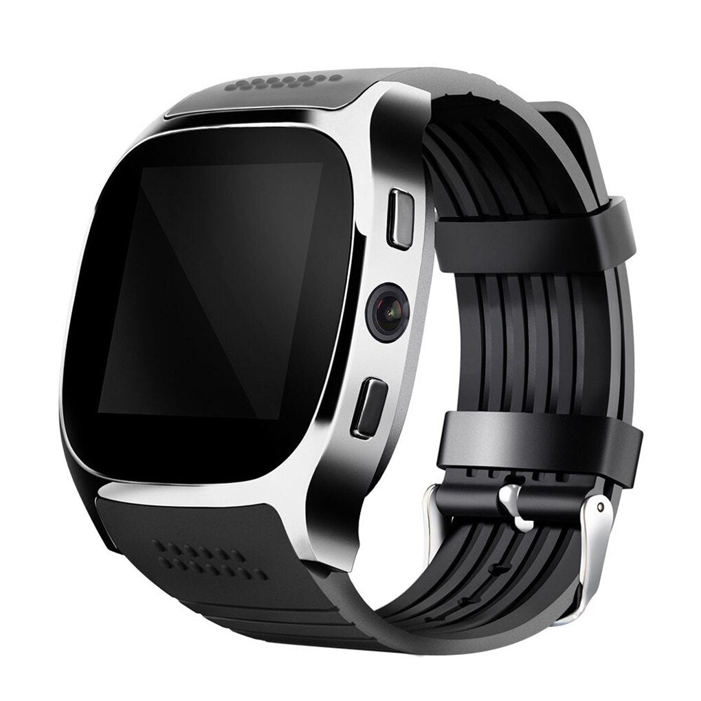 Zelara 1,58 Zoll kompakter Fitness-Tracker Smart Watch mit LCD-Touchscreen für Android IOS