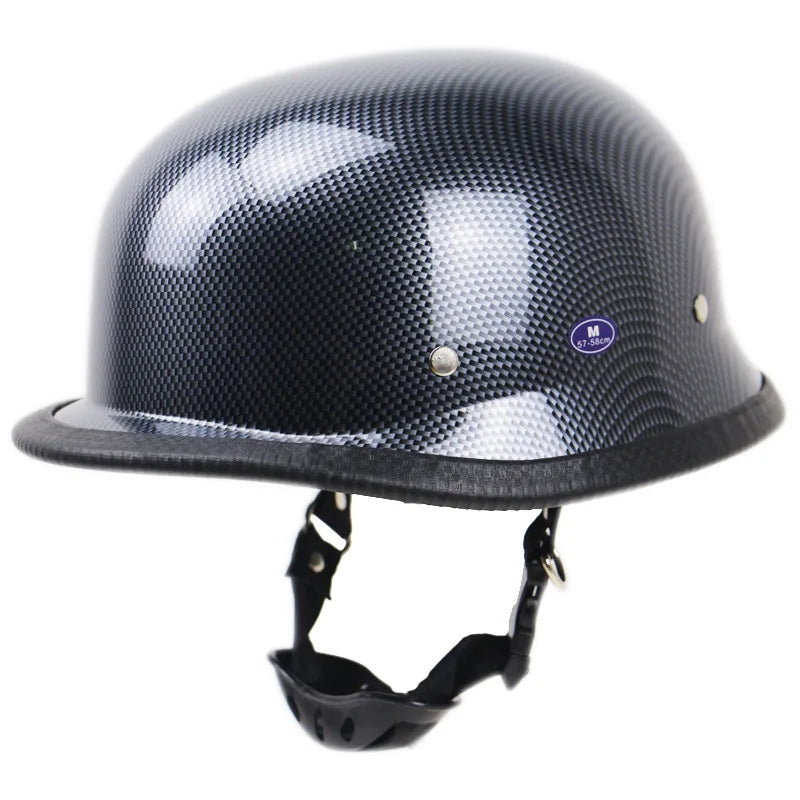 Cruiser-Bikerhelm mit verstellbarem Riemen
