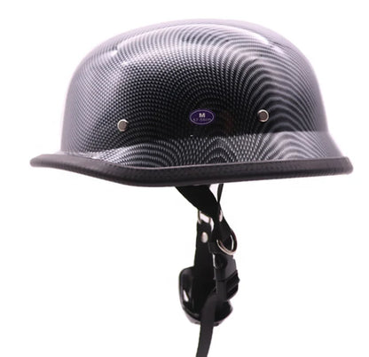 Motorrad-Halbhelm mit Schutzbrille