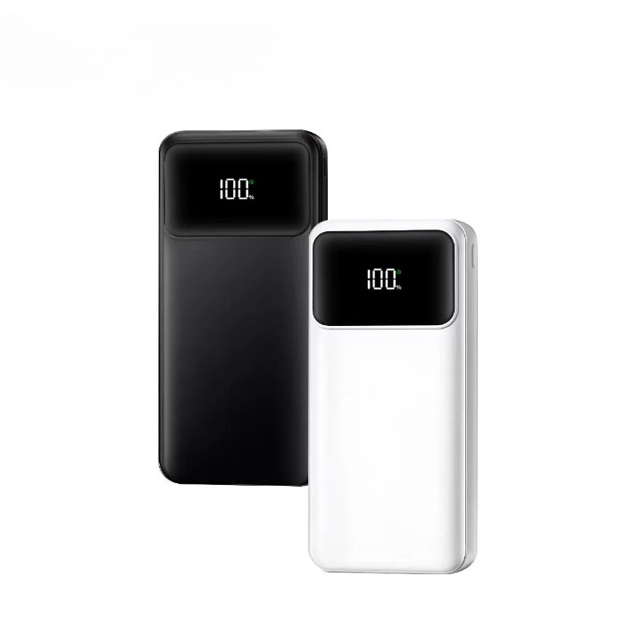 Tragbare Powerbank mit Schnellladefunktion und LED-Anzeige