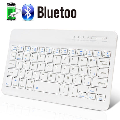 Zelara Super Compact Silent Quiet Wireless wiederaufladbare Bluetooth-Tastatur für PC iOS Androids Tablets