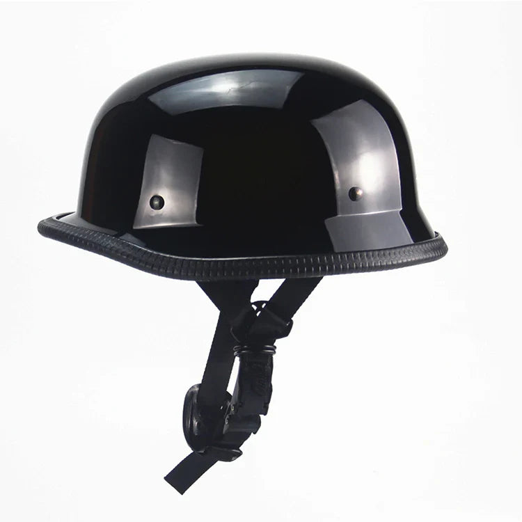 Motorrad-Halbhelm mit Schutzbrille