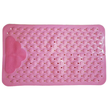 Rutschfeste Dusch-Badematte mit Abflusslöchern