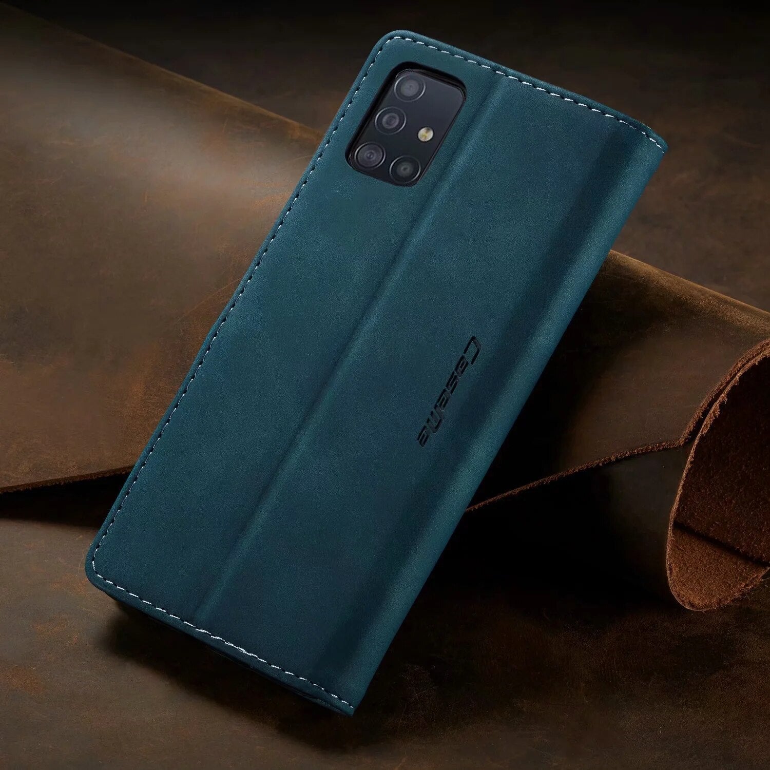 Leder Klapptasche für Samsung