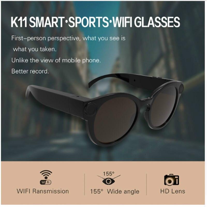 Wasserabweisende Full-HD Kamerabrille – Smarte Sonnenbrille mit 12MP Foto, USB-Aufladung und UV-Schutz für Sport &amp; Outdoor