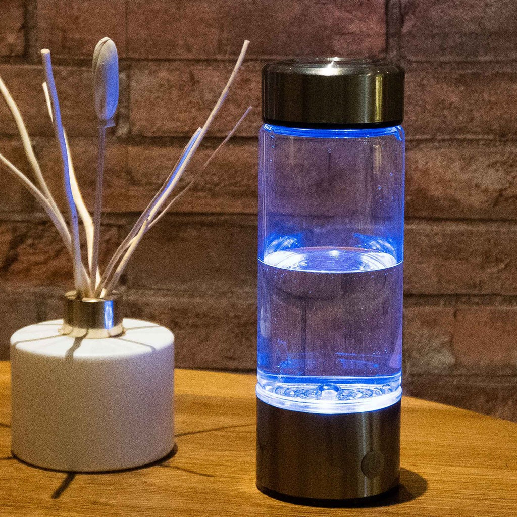 Wasserstoffgenerator Trinkflasche, tragbare Wasserstoffwasserflasche, antioxidatives wasserstoffreiches Wasser