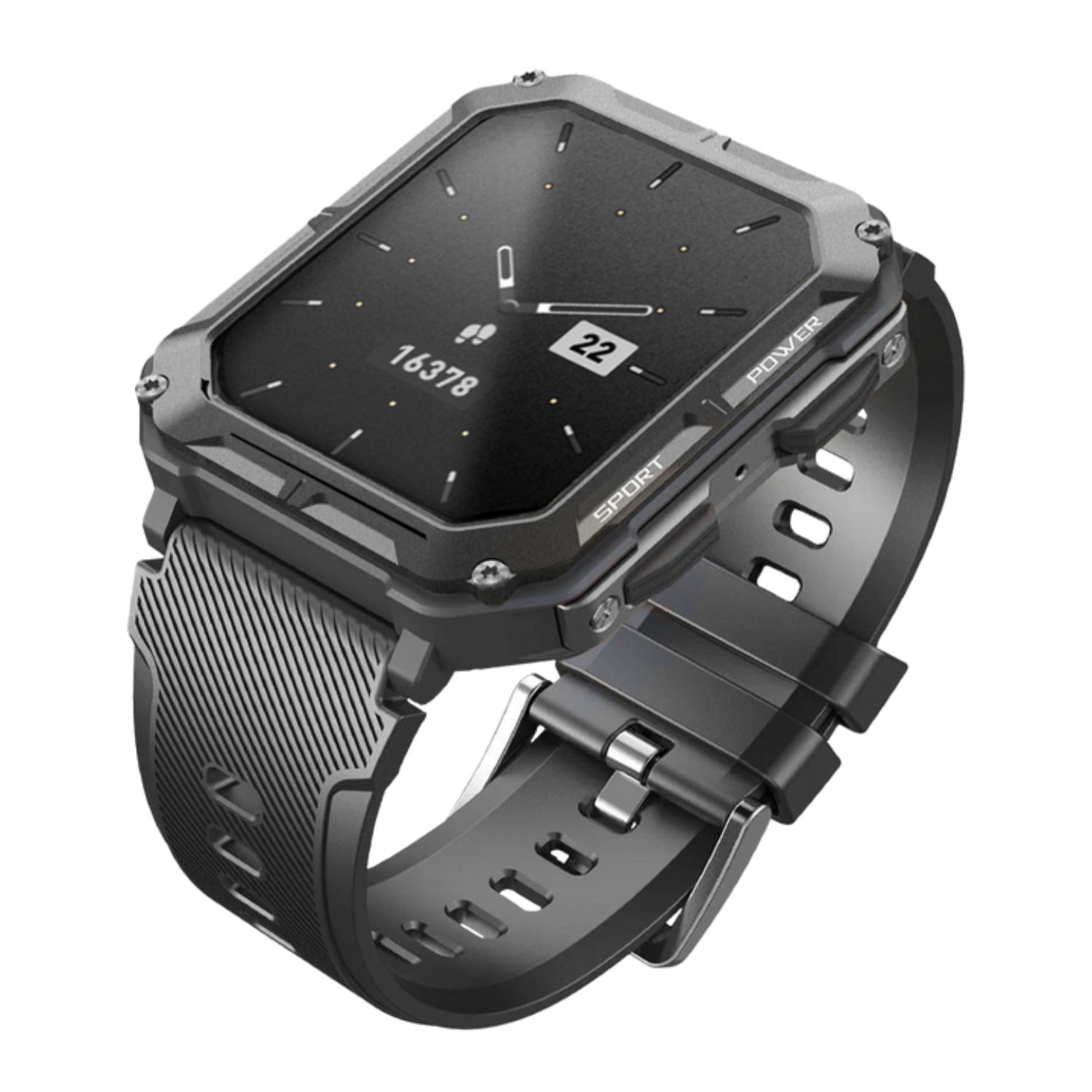 Herren Smartwatch – Digitale Uhr mit Fitness-Tracking, wasserdichtem Gehäuse und langer Akkulaufzeit für Arbeit und Fitness