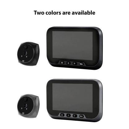 2MP Smart Türspion Kamera Türglocke mit 4,5-Zoll LCD für Wohnungssicherheit