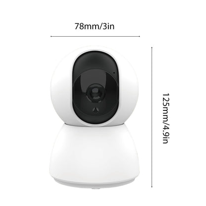 3MP Smart Innen-WiFi-Sicherheitskamera mit Nachtsicht, 2-Wege-Audio, Fernbedienung und Bewegungserkennung für die Überwachung von Zuhause und Haustieren