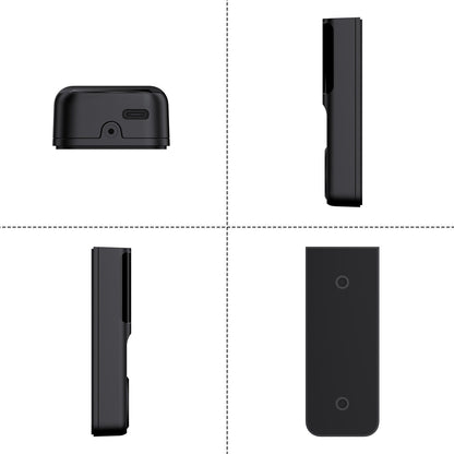 Kabellose Smart Türklingel Kamera mit Chime, Infrarot-Nachtsicht, 2-Wege-Audio, große Reichweite, 2,4G WLAN, kompatibel mit TY APP – Ideal für Zuhause, Büro &amp; Wohnung