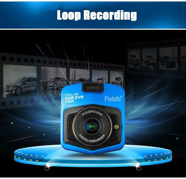 Dashcam Full HD 1080P + 16GB Karte