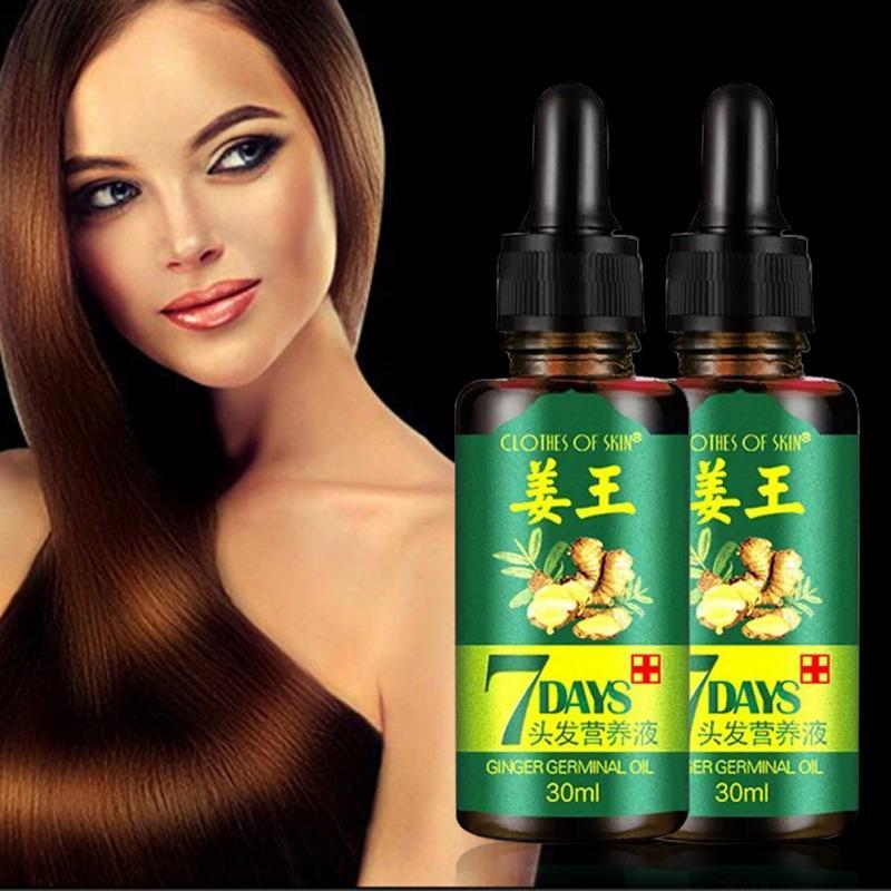 Haarwachstumsöl | 7 Tage Haarwachstums Ingwerserum