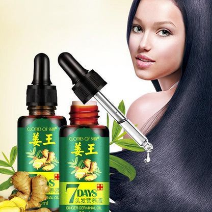 Haarwachstumsöl | 7 Tage Haarwachstums Ingwerserum