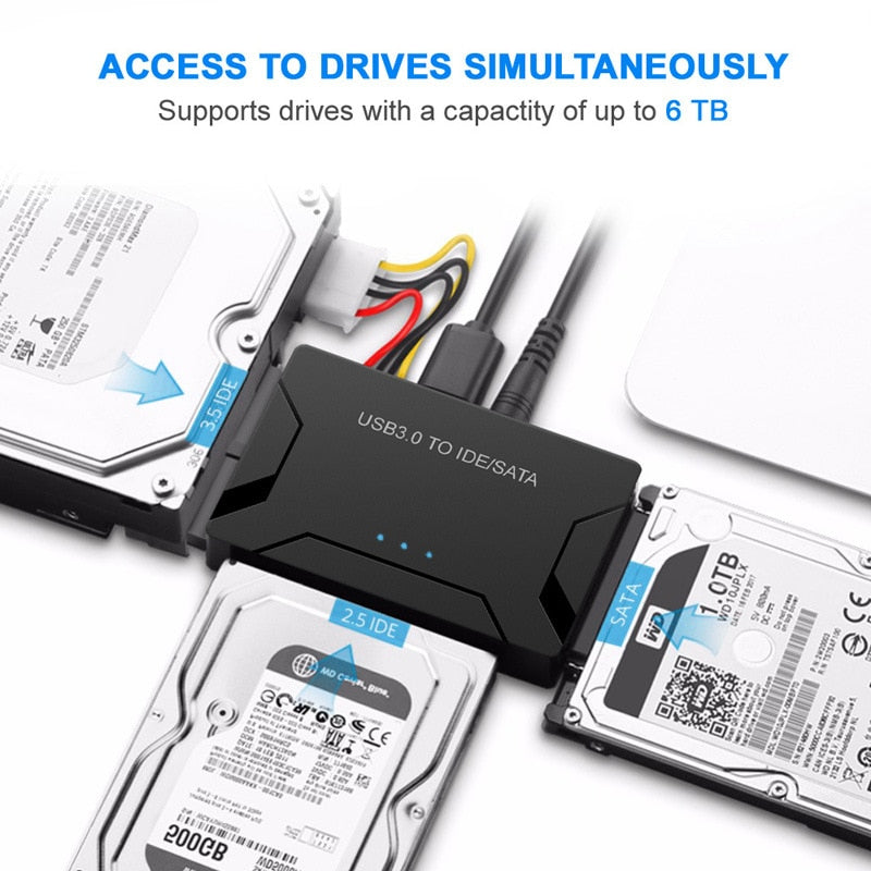 USB 3.0 zu IDE/SATA Festplattenadapter