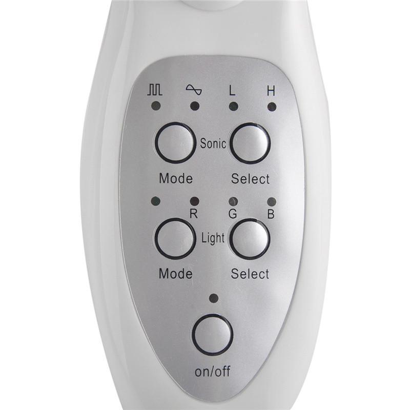 Ultraschall-Gesichtsinstrument mit Licht- &amp; Wärmefunktion – Anti-Falten, Hautstraffung &amp; Pflege