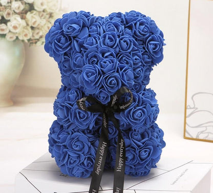 Rose Bear Uk | Handgemachter Luxus Blumenrose Liebe Teddybär