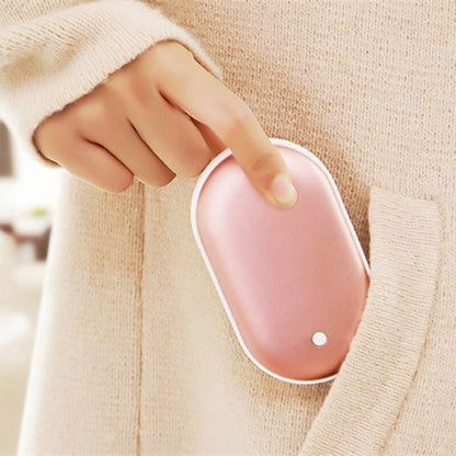 Wiederaufladbare Handwärmer mit Powerbank für kalte Tage