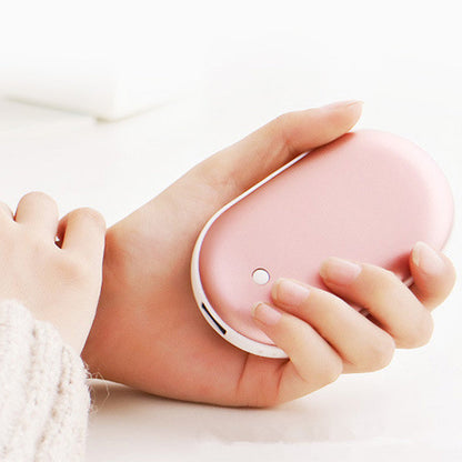 Wiederaufladbare Handwärmer mit Powerbank für kalte Tage