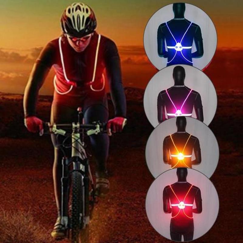Leuchtende Laufweste | Blinkende Hochsichtbare Weste
