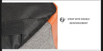 Vintage Laptop Rucksack mit USB – Schulrucksack für Uni, Reisen &amp; Alltag, 15.6 Zoll