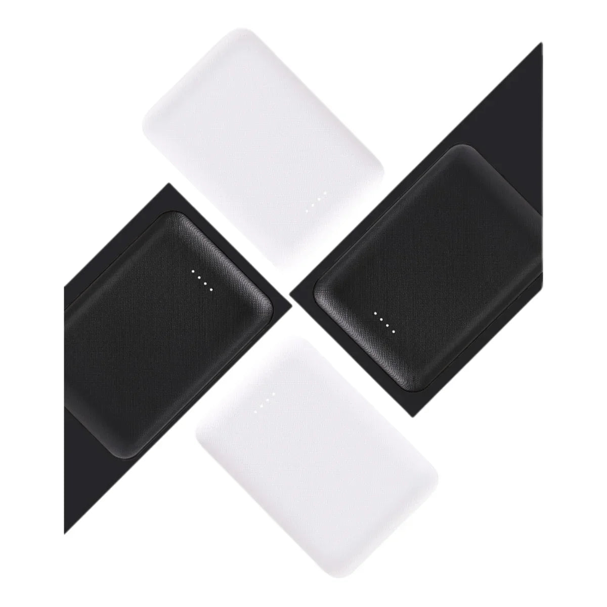 Tragbare Mini-Powerbank mit LED-Anzeige