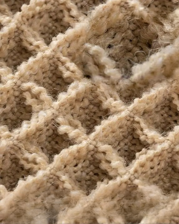 Saugfähige gewebte Badematte