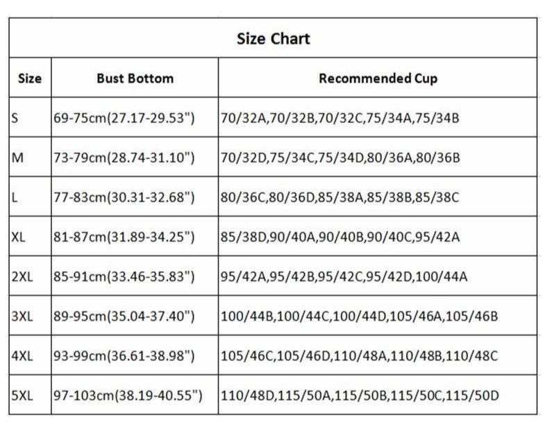 Vorderverschluss Haltungs-BH ohne Bügel für Damen in großen Größen
