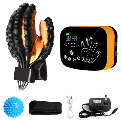 Tragbare Rehabilitationsrobot-Handschuhe Schlaganfall Hemiplegie Zerebraler Infarkt Trainingsgerät Fingertrainer Handfunktionswiederherstellung
