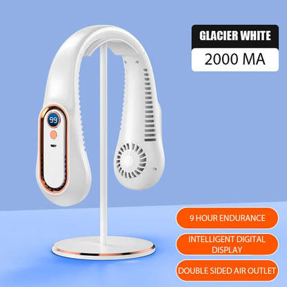 AirNeck | Wiederaufladbarer tragbarer Nackenventilator