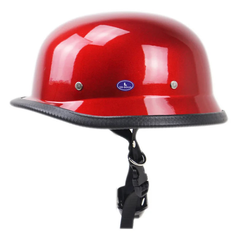 Cruiser-Bikerhelm mit verstellbarem Riemen