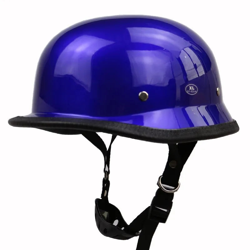 Cruiser-Bikerhelm mit verstellbarem Riemen