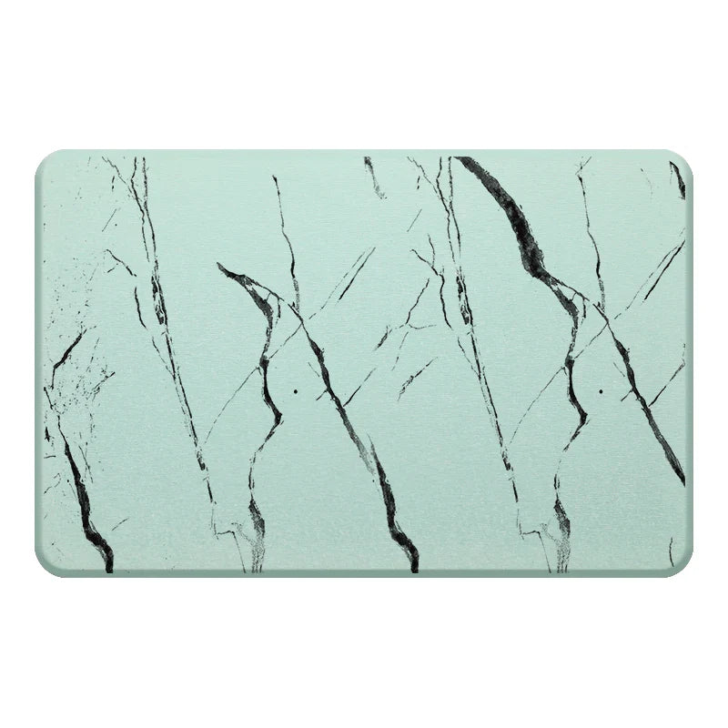 Schnelltrocknende Badematte aus Stein